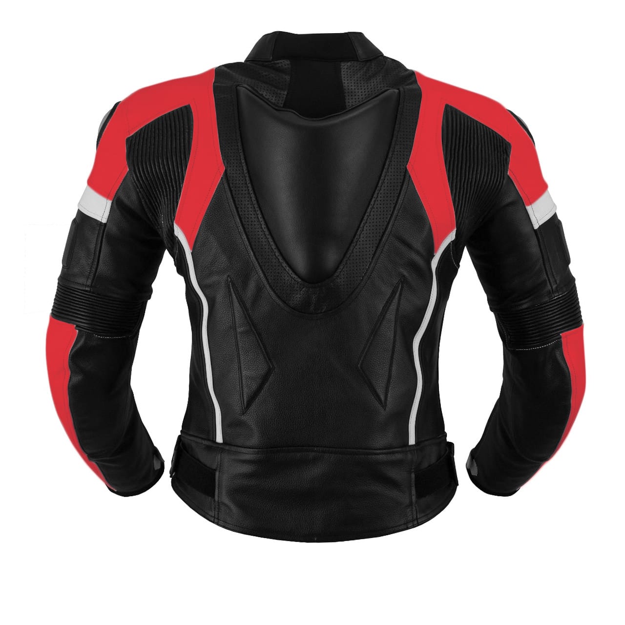 CHAQUETA ESPALDA PANEL ROJO