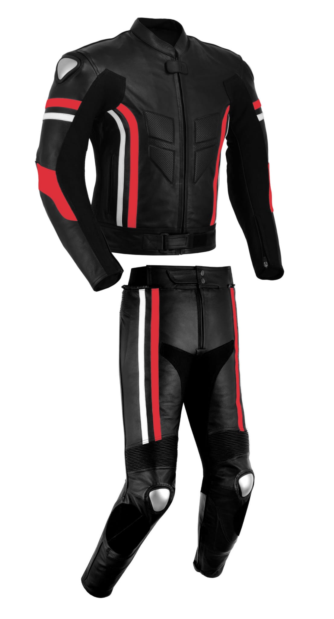 MONO 2 PIEZAS FRANJA ROJA